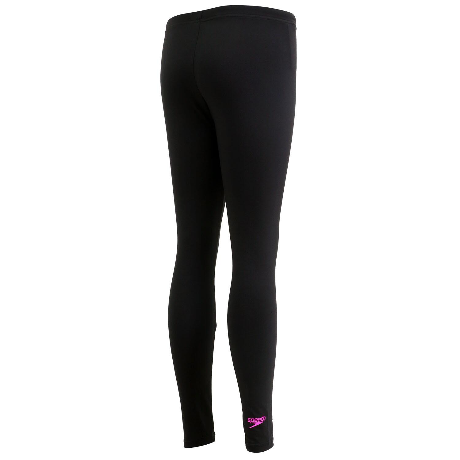 PANTALONI DONNA SPEEDO XTHERMAL 1XT CASUAL BASE LAYER IDROREPELLENTE BLACK-EC 2/2