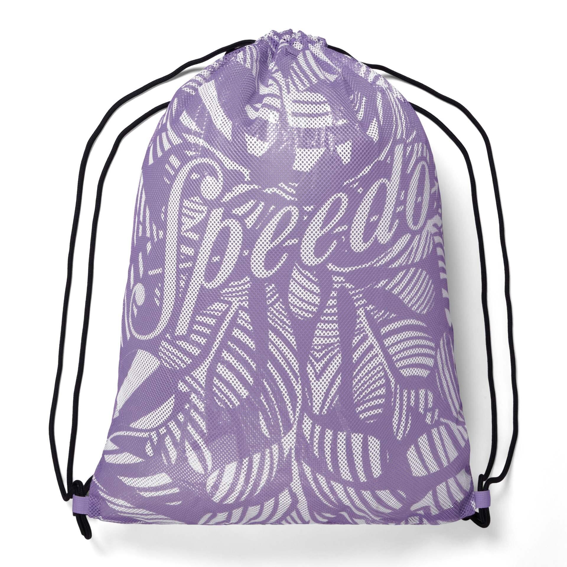 Speedo Printed Mesh Bag - Blue/Grey 1/5