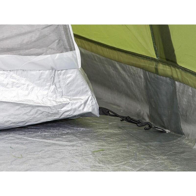 Tenda campeggio familiare - Gotland 6 persone - 2x cabine scure - zanzariera