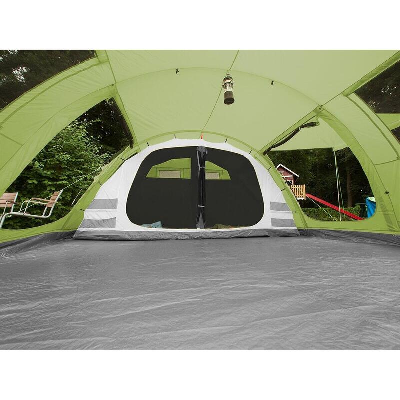 Tenda campeggio familiare - Gotland 6 persone - 2x cabine scure - zanzariera