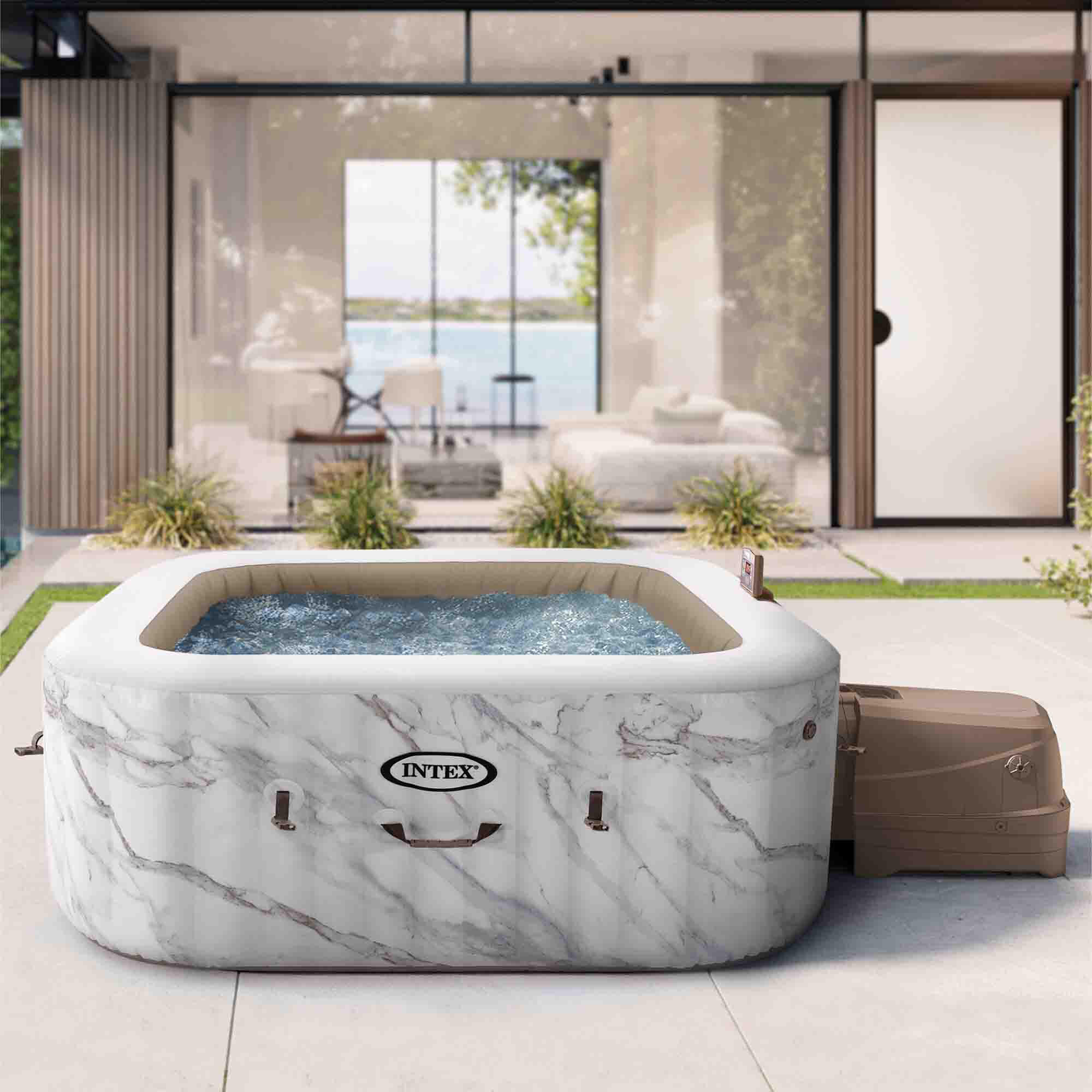 Spa gonflable Intex PureSpa Calacatta 4 places 2/7