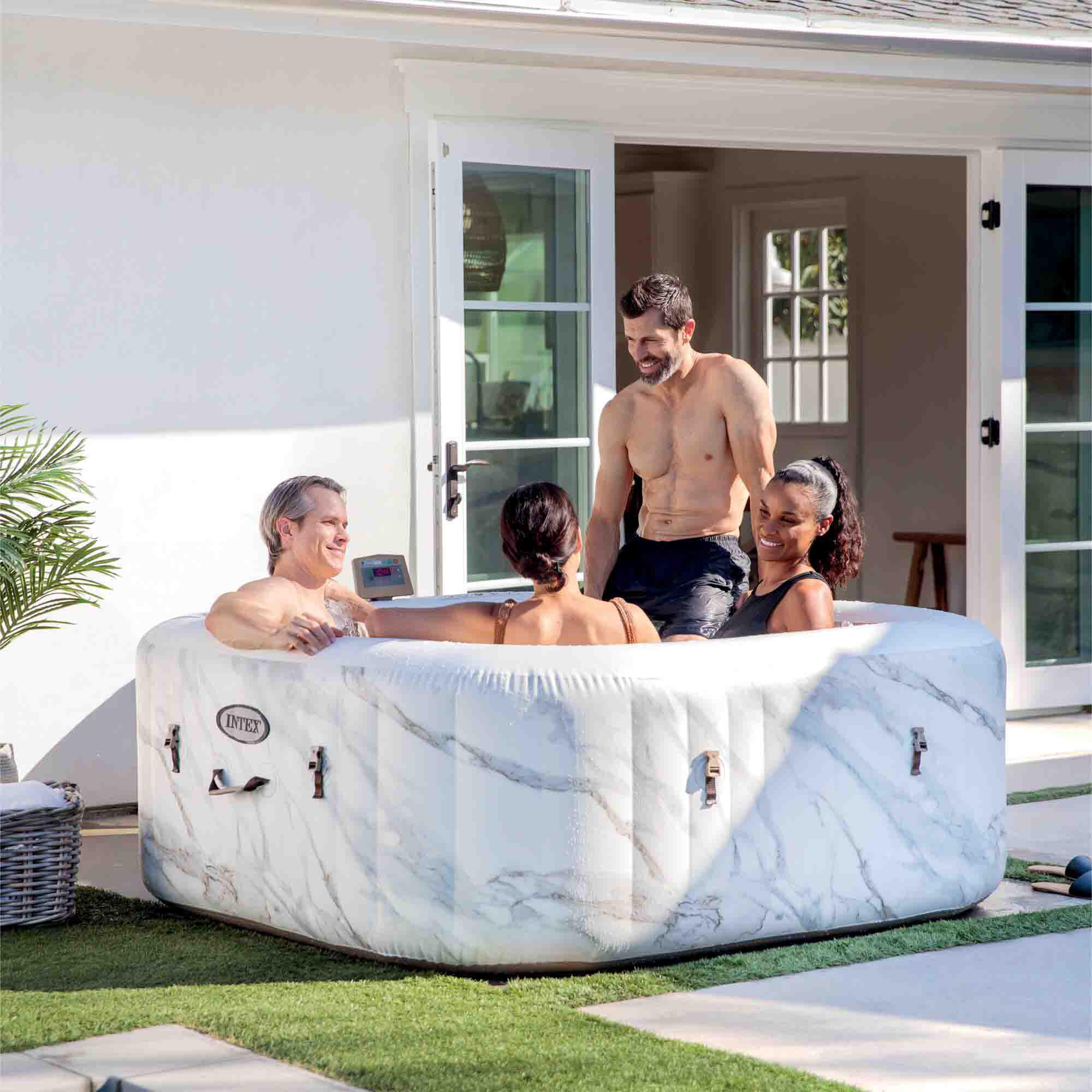 Spa gonflable Intex PureSpa Calacatta 4 places 3/7