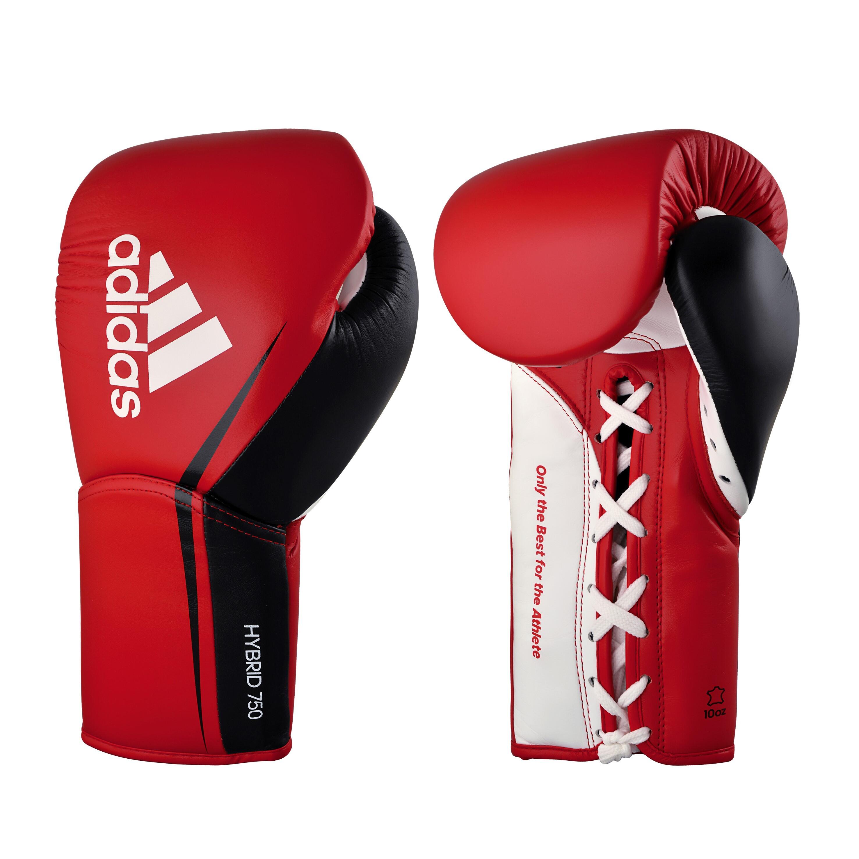 Guantes de boxeo con cordones Pro de Adidas 3/3