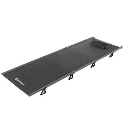 Aluminium veldbed outdoor klik vouwbed camping ligstoel lichtgewicht 190x64 cm