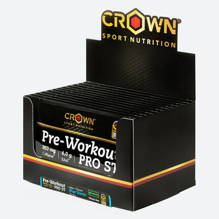 Caja de 24 sobres de pre-entreno 'Pre-Workout ST' de 15 g Cítrico