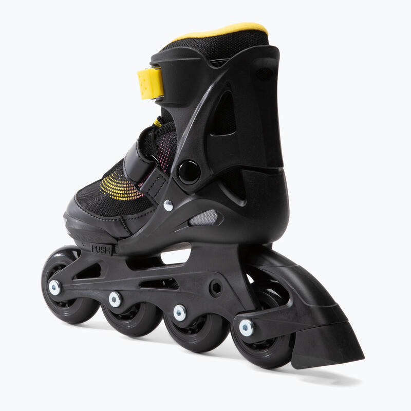 Playlife inline-Skates Joker hardboot 82A schwarz/gelb