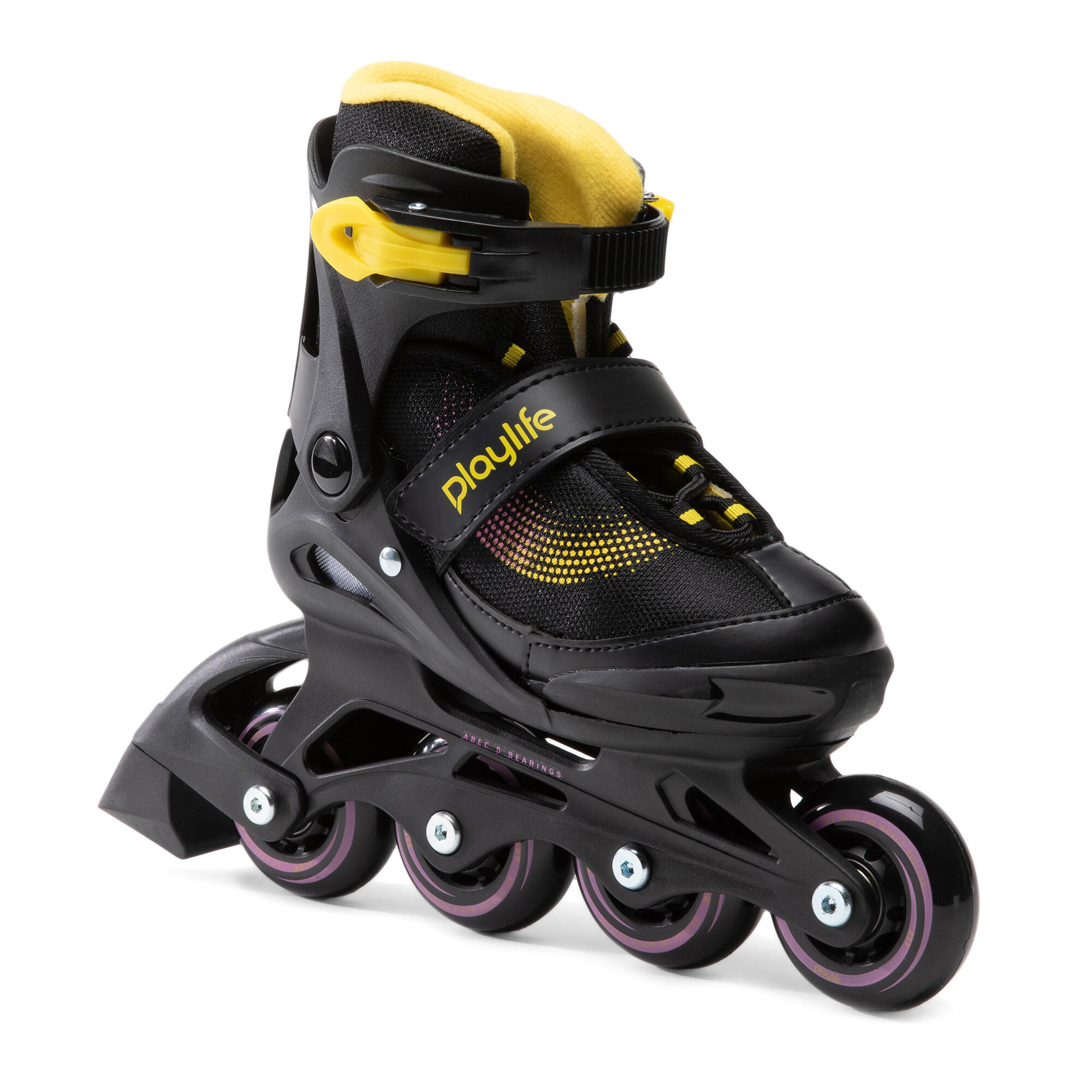 PLAYLIFE Roller niño Patines en línea Playlife Joker, negro