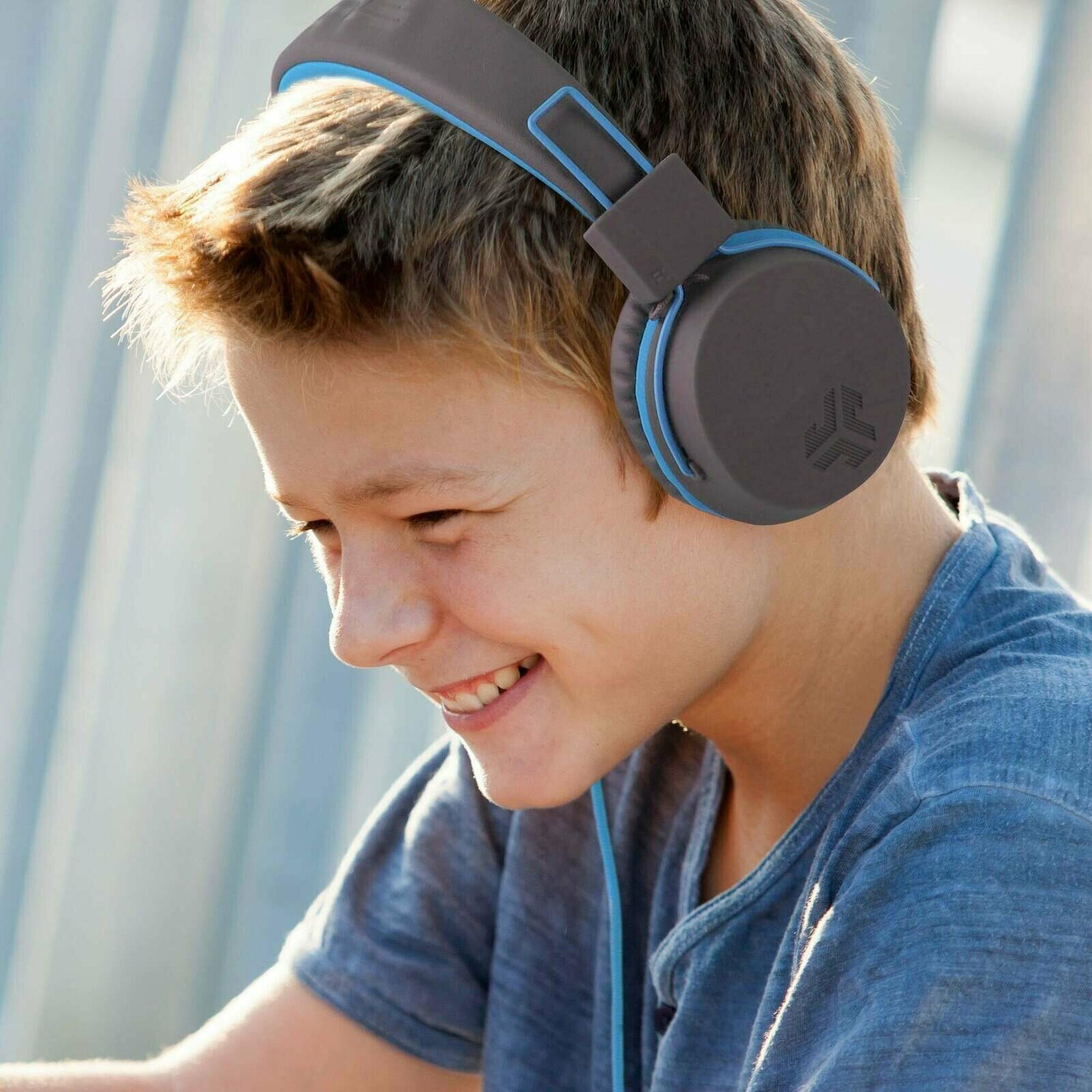 JLab JBuddies Studio Auriculares para Niños Plegables - Gris Azulado 5/7