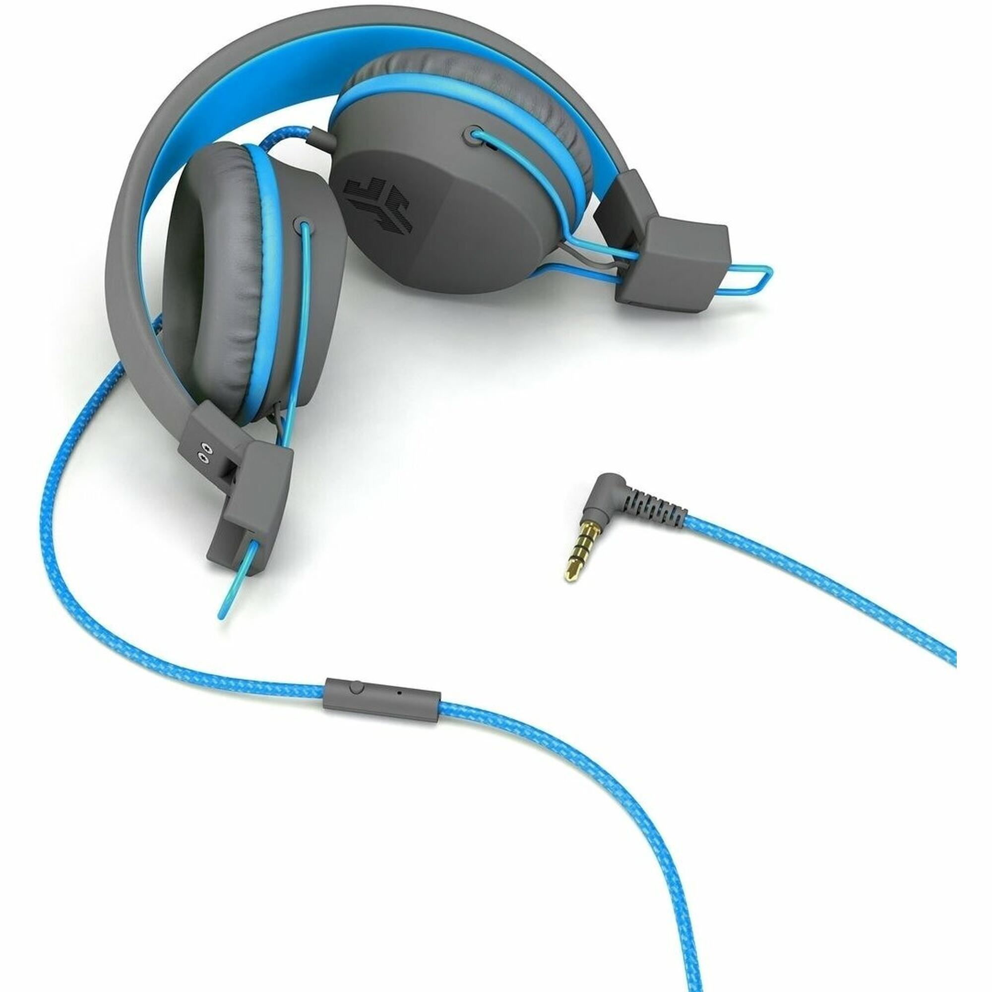 JLab JBuddies Studio Auriculares para Niños Plegables - Gris Azulado 2/7