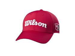 WILSON Casquette de golf Staff Mesh Rouge