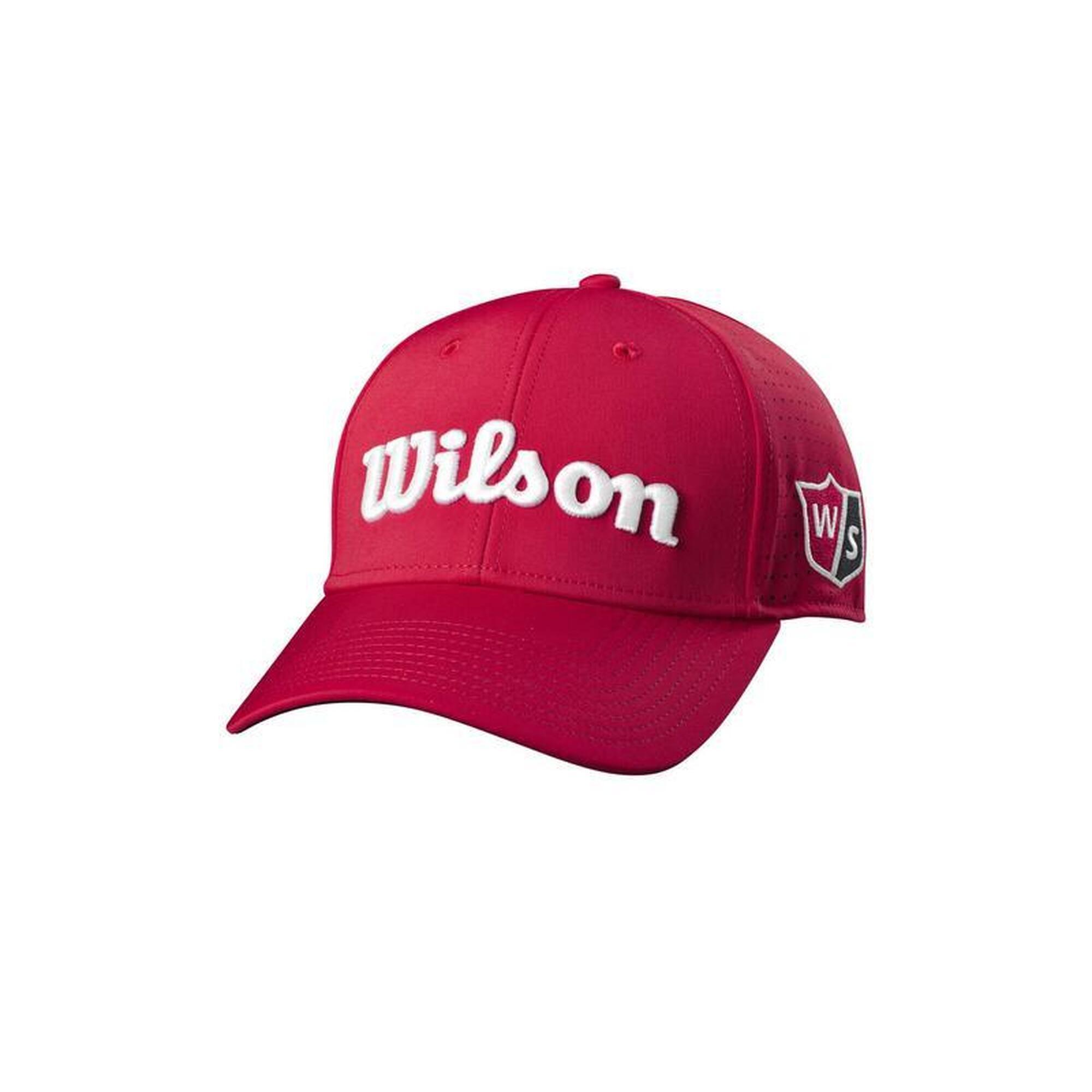 Wilson - Wilson Casquette De Golf Staff Mesh Rouge - Casquette - Rouge - Taille Unique - Decathlon