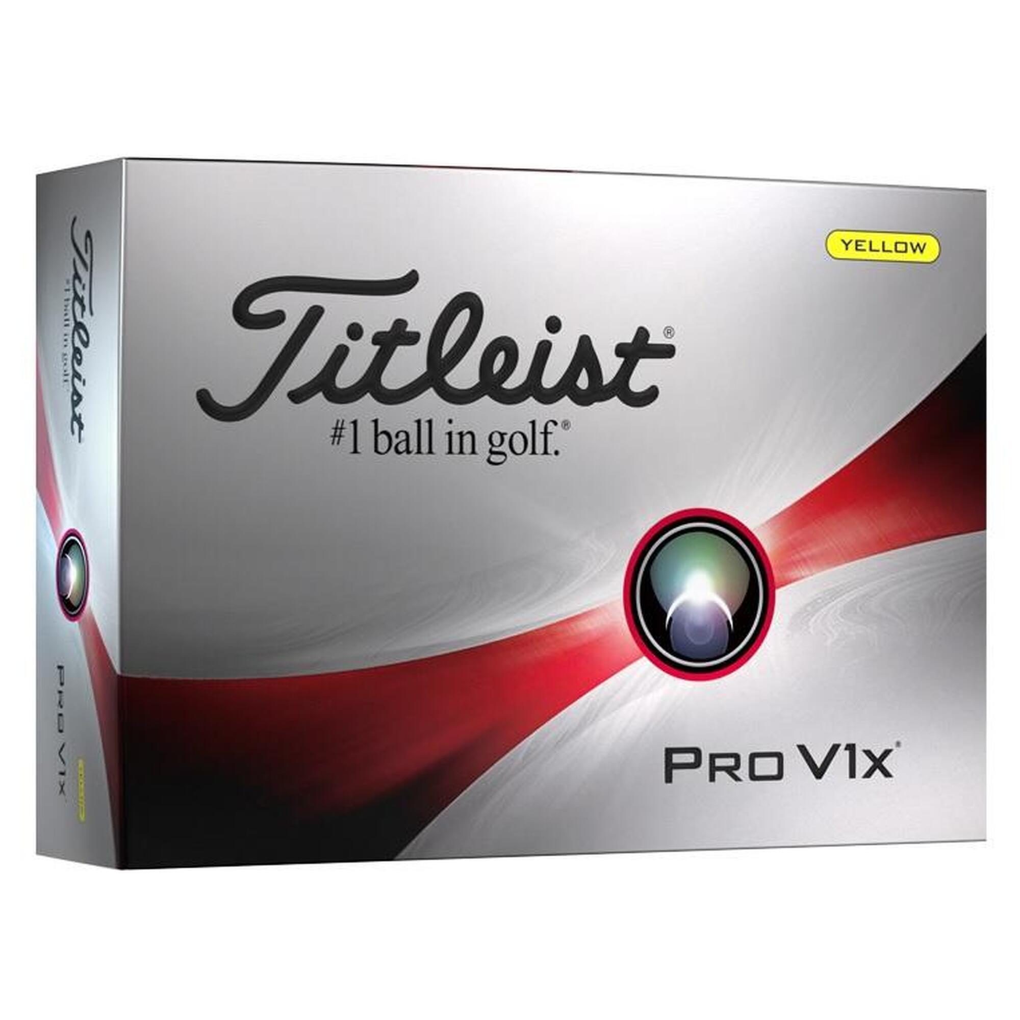TITLEIST TITLEIST Golfbal   ProV1X 2023  Licht geel