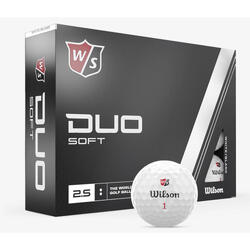 WILSON Golfbal   Staff Duo Soft 2.5  2023 Wit