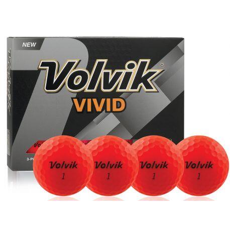 VOLVIK Golfbal  Vivid   Rood