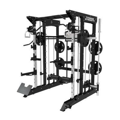 Titanium strength black series b100 v2 smith machine. multipower. rack + pulleys