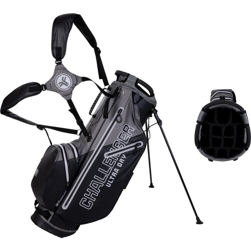 FASTFOLD Sac De Golf  Challenger Étanche Standbag  Anthracite Noir