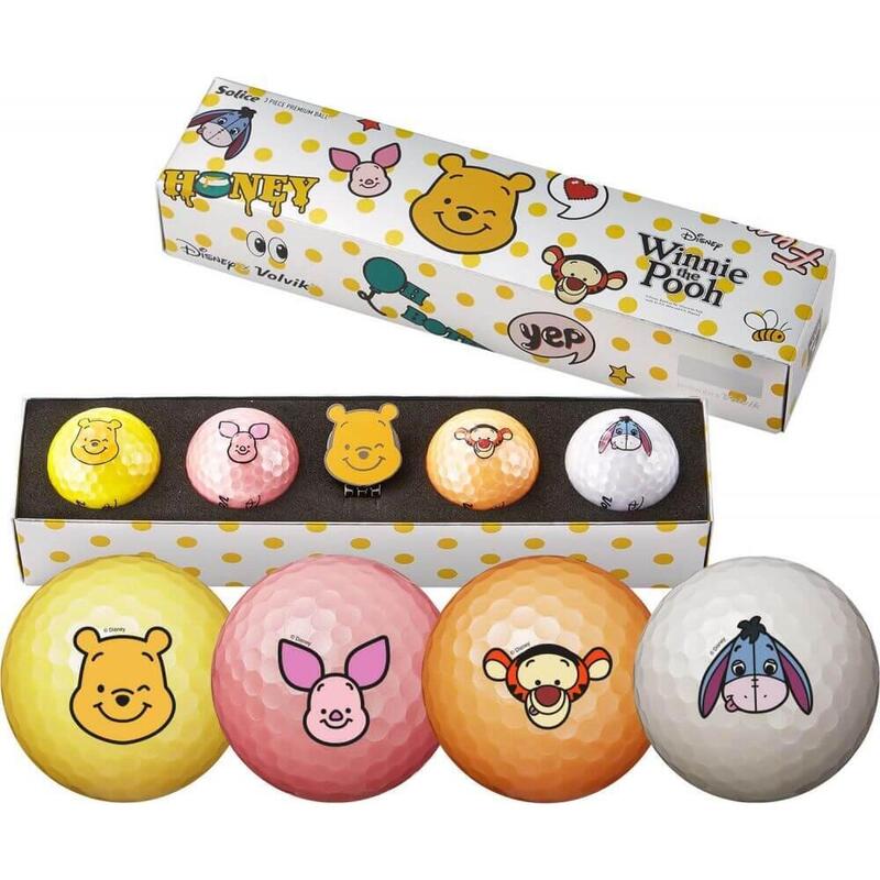 VOLVIK Golfbal  Solice Winnie the Pooh Cadeau Set Meerkleurig