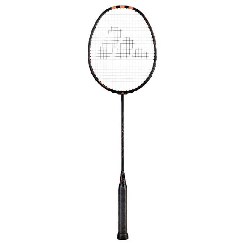Spieler E AKTIV.1 Adult Badminton Racket with Racket Sack (G5 Strung) - Black