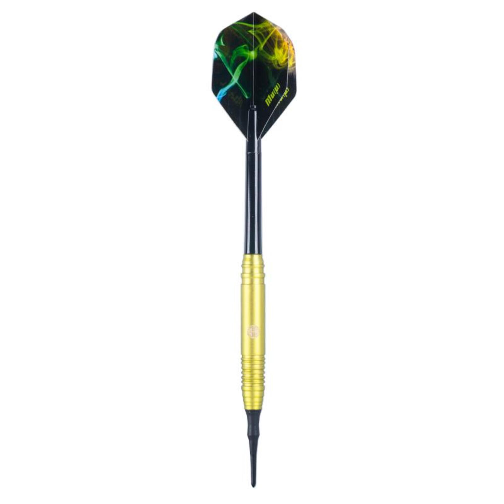 NON-SLIP 03 Darts Set with case - Lime