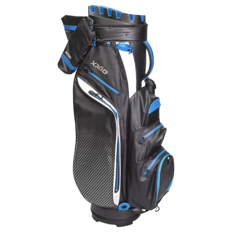 XXIO 12 Sac de golf imperméable noir/bleu