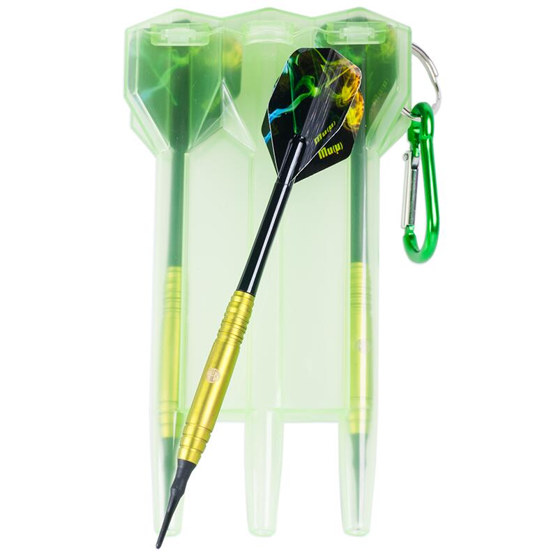 NON-SLIP 01 Darts Set with case - Lime
