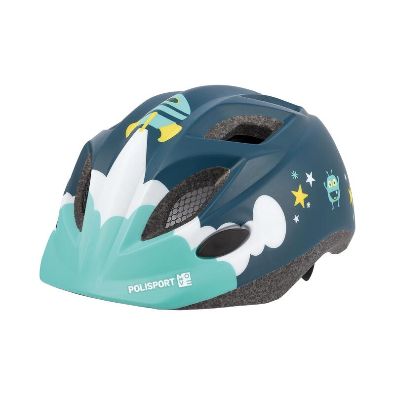 Capacete Infantil Premium Spaceship Azul