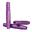 NON-SLIP 01 Darts Set with case - Purple