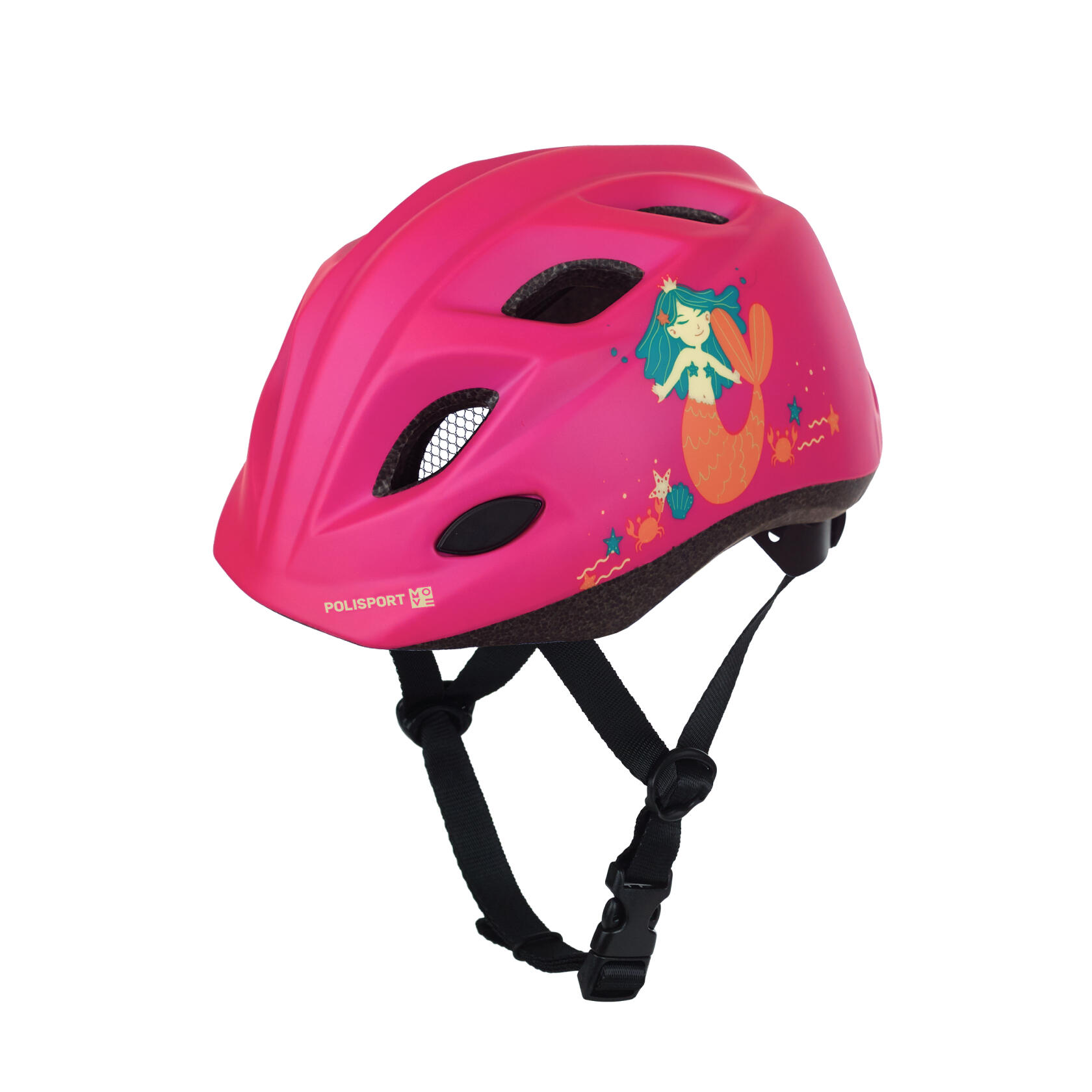 Casco da Ciclismo In-mold per Bambini Mermaid LED 3/3