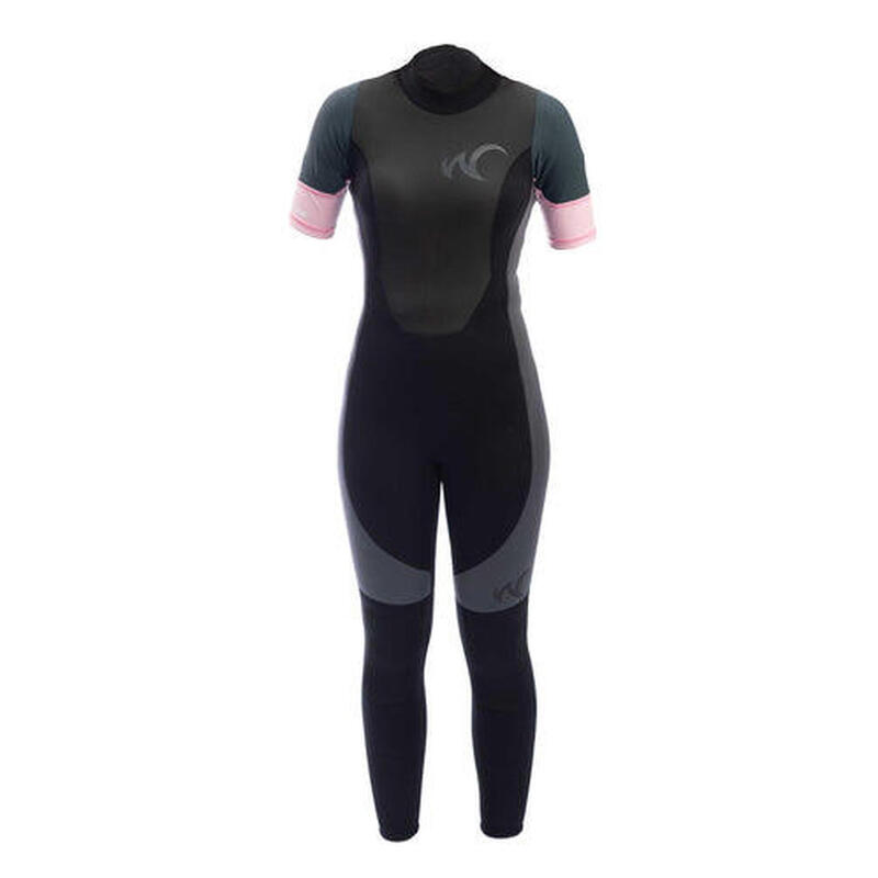 Sydney Wetsuit for Sup Surf - Néoprène 3mm avec manches en Lycra - Femme