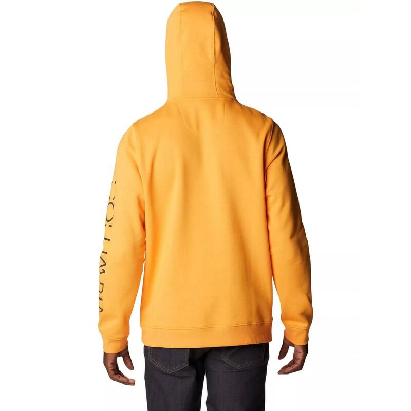 Csc Basic Logo II Hoodie férfi kapucnis pulóver - sárga