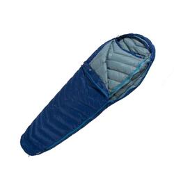 Sac de couchage momie Double Attack II 190  4 saisons Bleu pour adultes