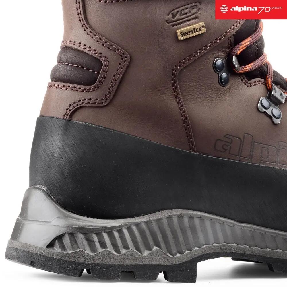 Herren - Jagdstiefel - beheizbar, wasserdicht - Alpina Hunter Heat - Braun 4/7