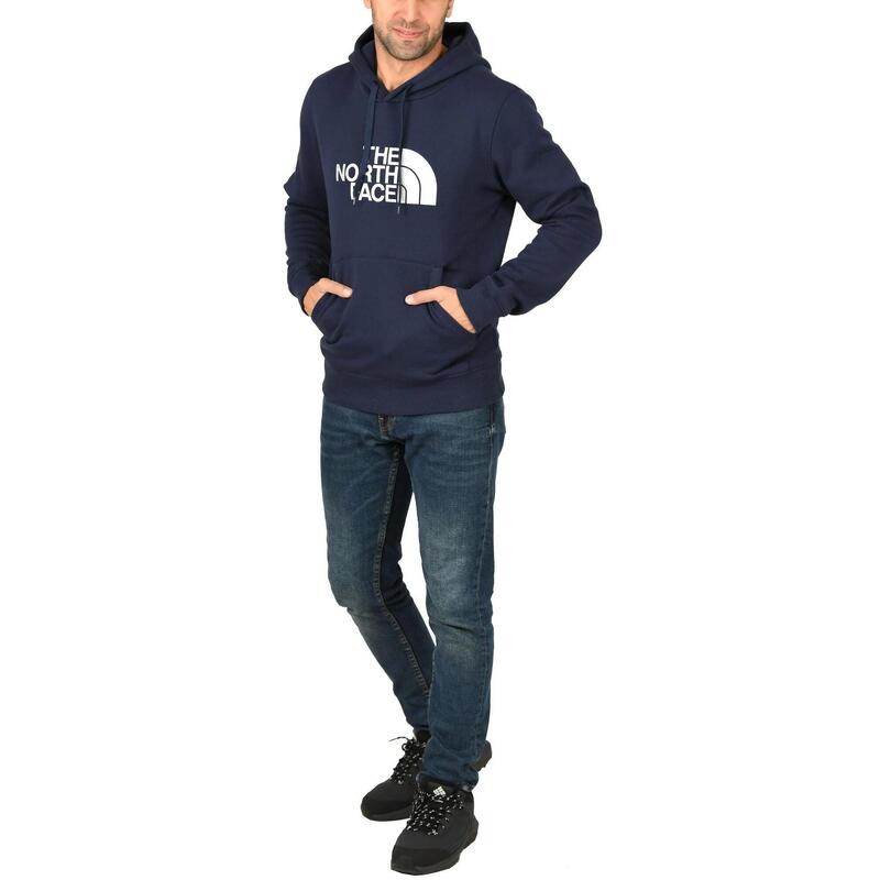 M Drew Peak Pullover Hoodie - Eu férfi kapucnis pulóver - sötétkék