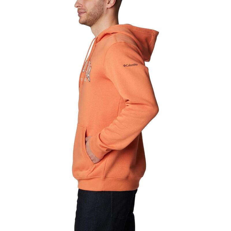 Csc Basic Logo II Hoodie férfi kapucnis pulóver - narancssárga