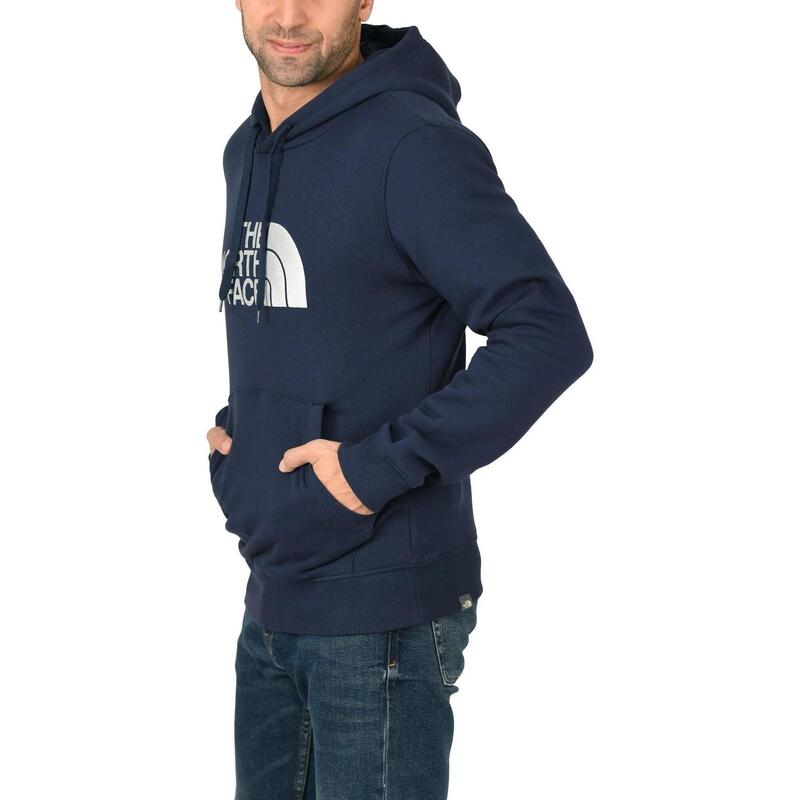 M Drew Peak Pullover Hoodie - Eu férfi kapucnis pulóver - sötétkék