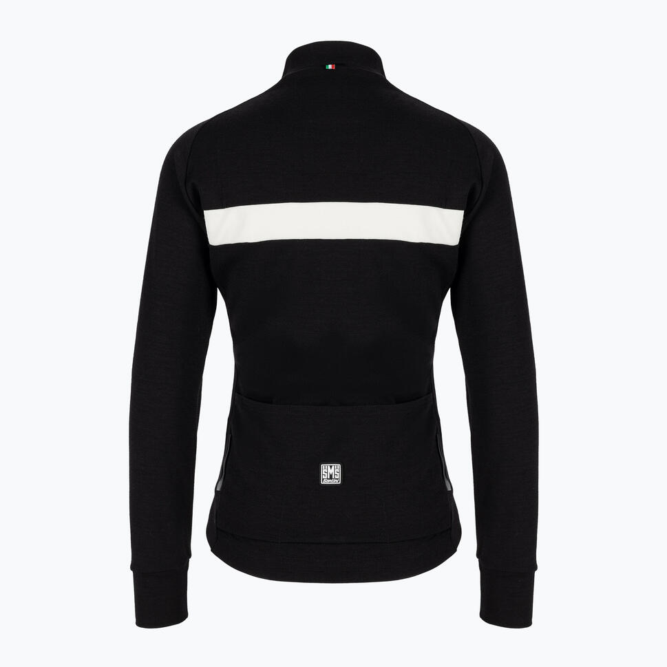 Bluza rowerowa męska Santini Adapt Wool Thermal Jersey