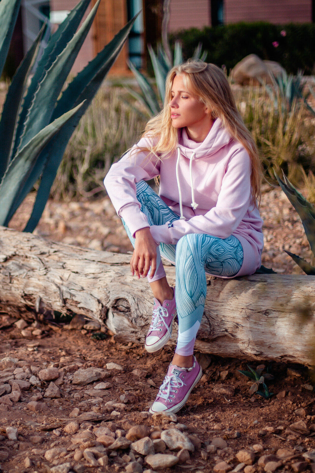 Bluza sportowa z kapturem damska DEEP TRIP Luzak 2/6