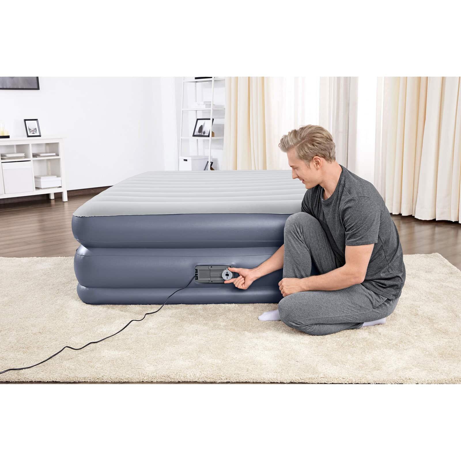Cama Hinchable Doble Bestway Tritech 203x152x51 cm Con Inflador Eléctrico Integr 2/7