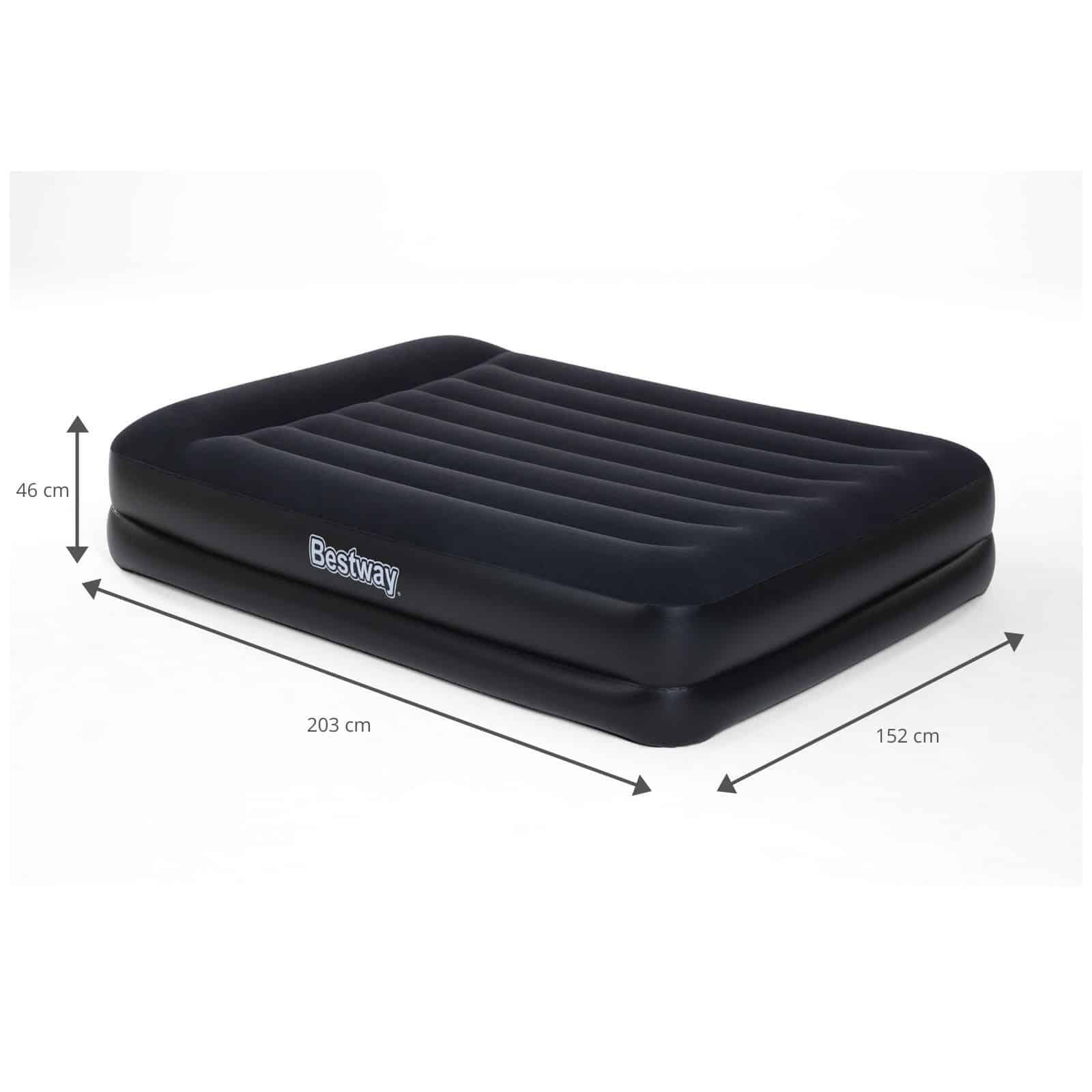 Cama insuflável Bestway PREMIUM 203x152 cm com bomba 4/7