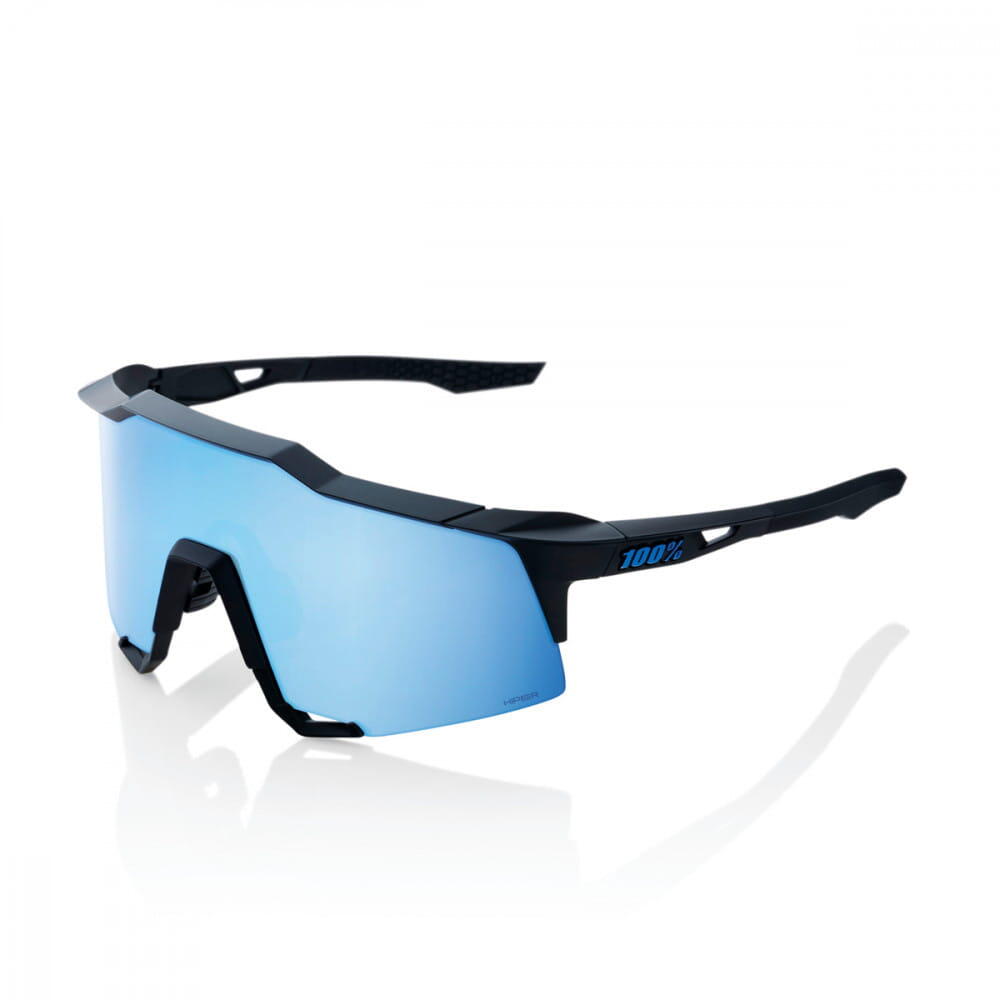100% - Speedcraft - Lentilles Hiper Mirror - Noir Mat - Lunettes De Soleil - Noir - Taille Unique - Decathlon
