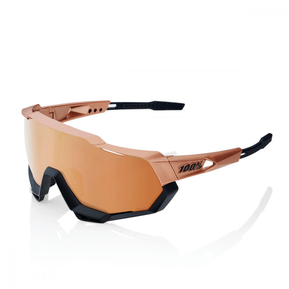 100% Speedtrap - Lente HiPER Mirror - Cobre Cromo Mate