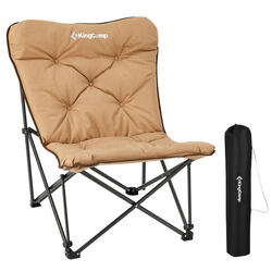 Chaise de camping Lindon Relax Butterfly Lounge acier 136 kg