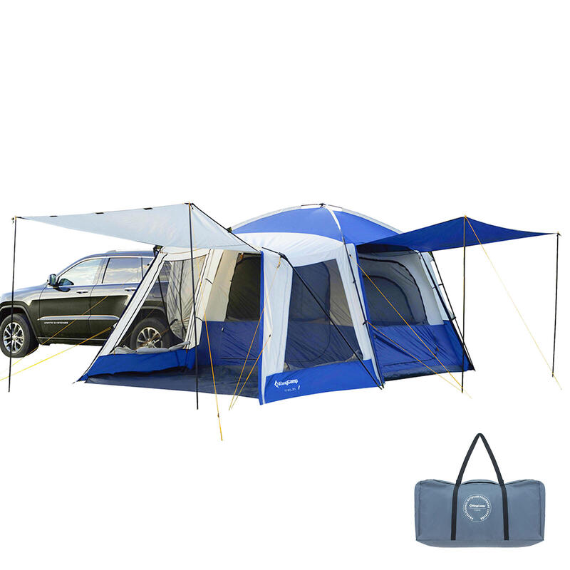 QHYTL SUV-Zelt Auto-Kofferraum-Zelt Regenfestes Auto-Überdachung Tragbares  Wohnmobil-Anhänger-Zelt für Strand-SUV-Camping-Außen-Auto-Zelte für Camping  : : Sport & Freizeit