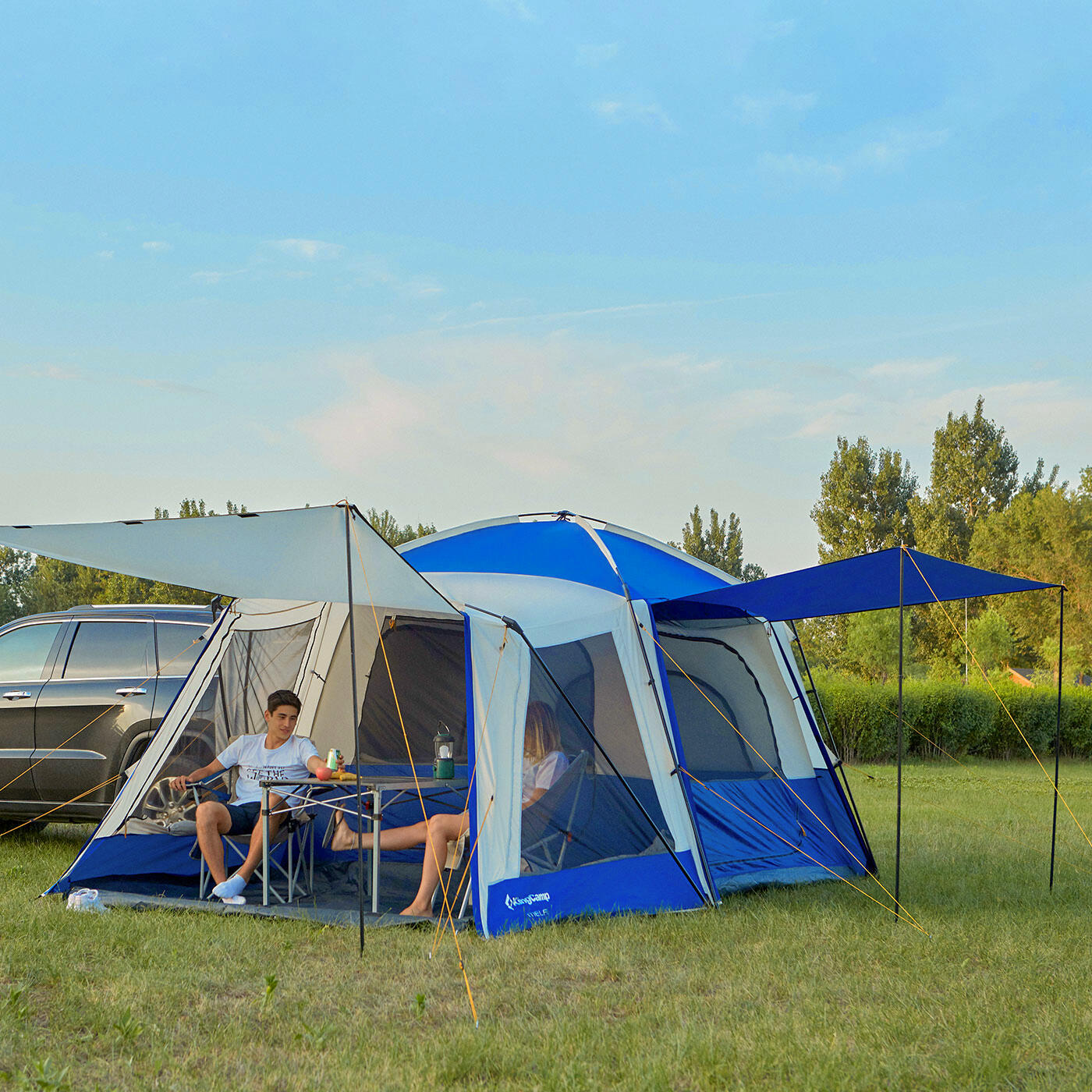 Carpa Bus Meilfi Plus trasera VW delantera SUV furgoneta camping 3000 mm 4/7