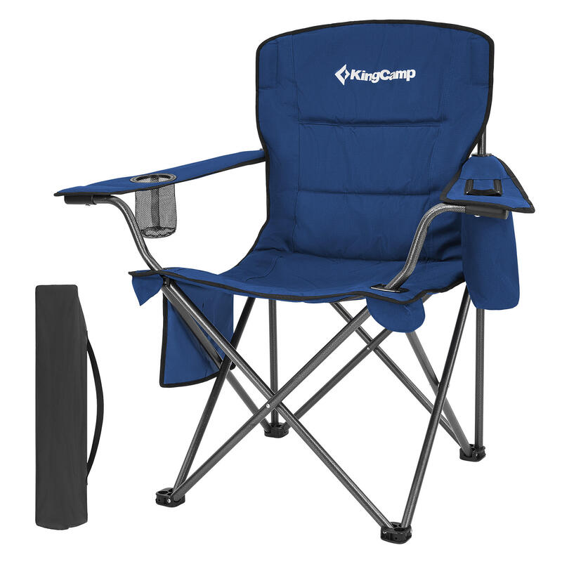 Silla de camping Oakdale plegable XL playa Acero ligero 136kg