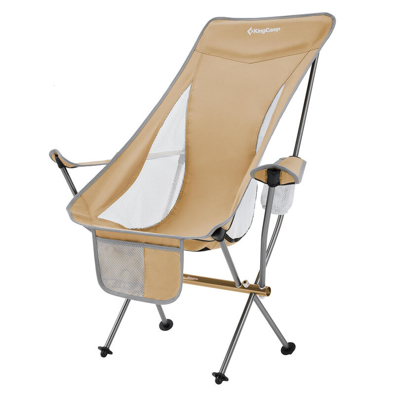 Chaise de camping Cataby Deluxe plage pliante Alu 120 kg