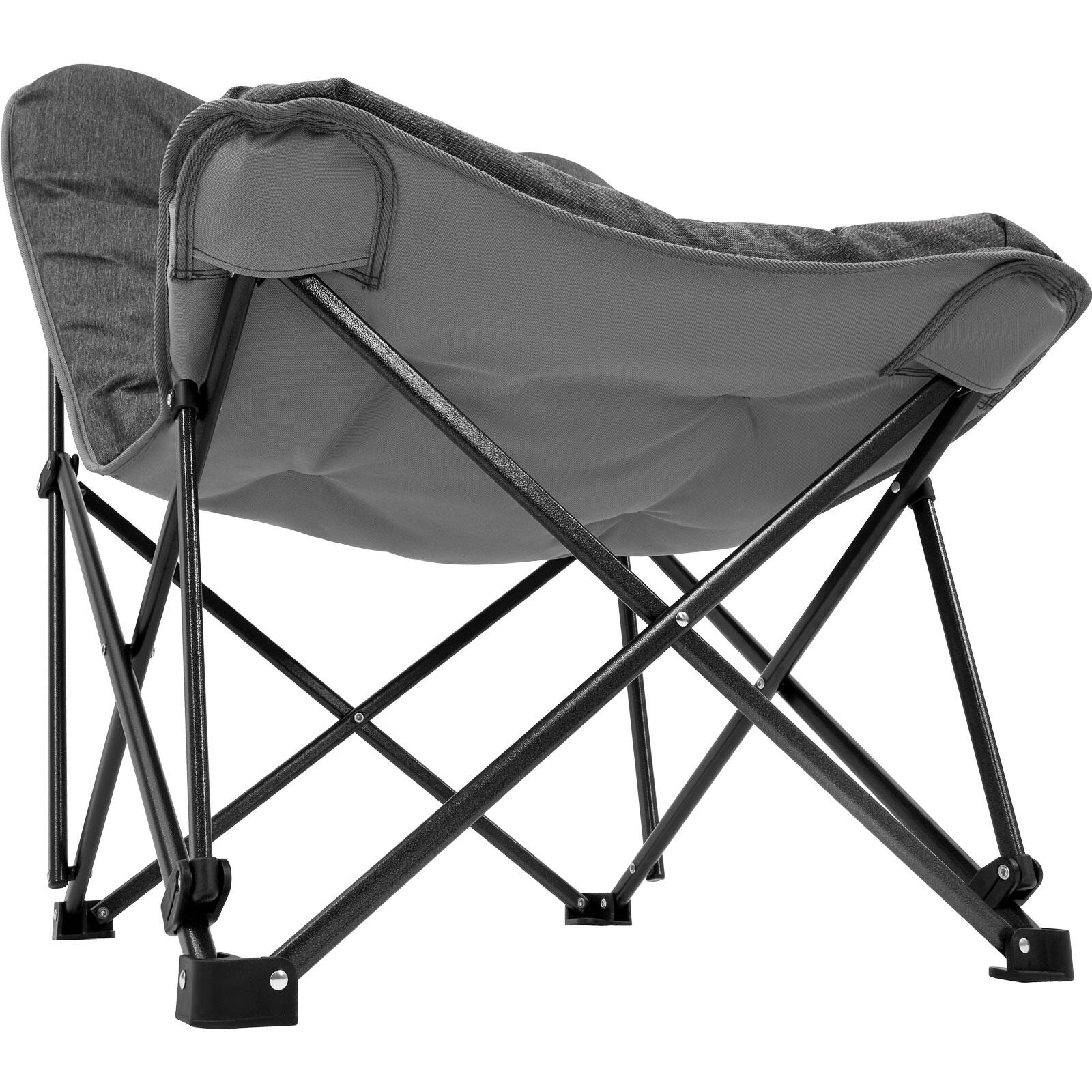 Lindon Relax Butterfly Lounge Campingstoel Staal 136kg 3/5