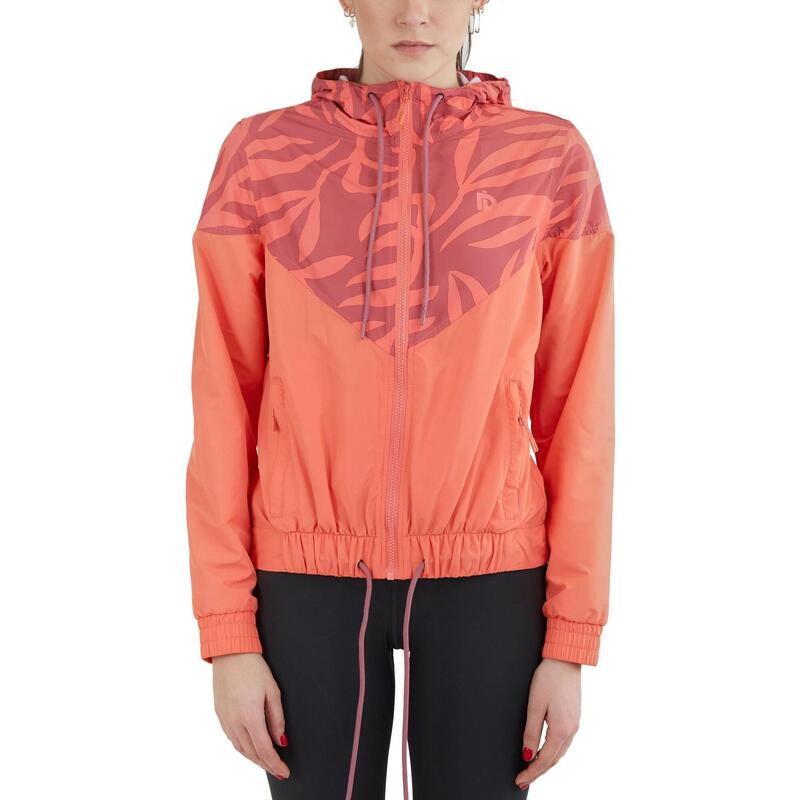 Wiatrówka damska Breeze Windbreaker - magenta