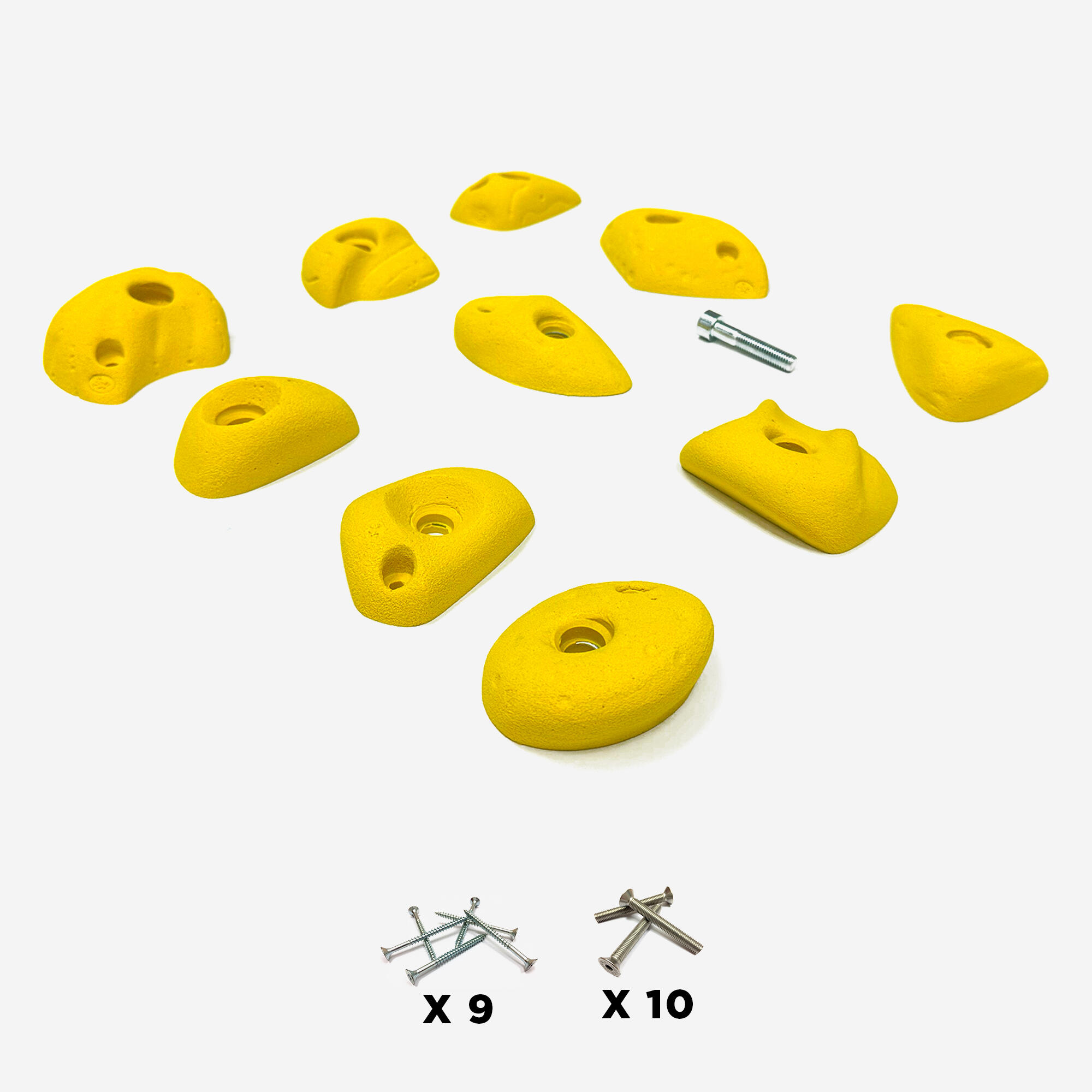 32 presas de escalada infantil - PACK LES KIDS - Com ferragens - 4/5