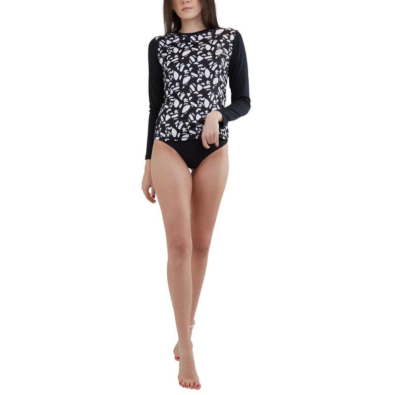 Lycra cu maneci lungi Loren Long Sleeve Rashguard femei